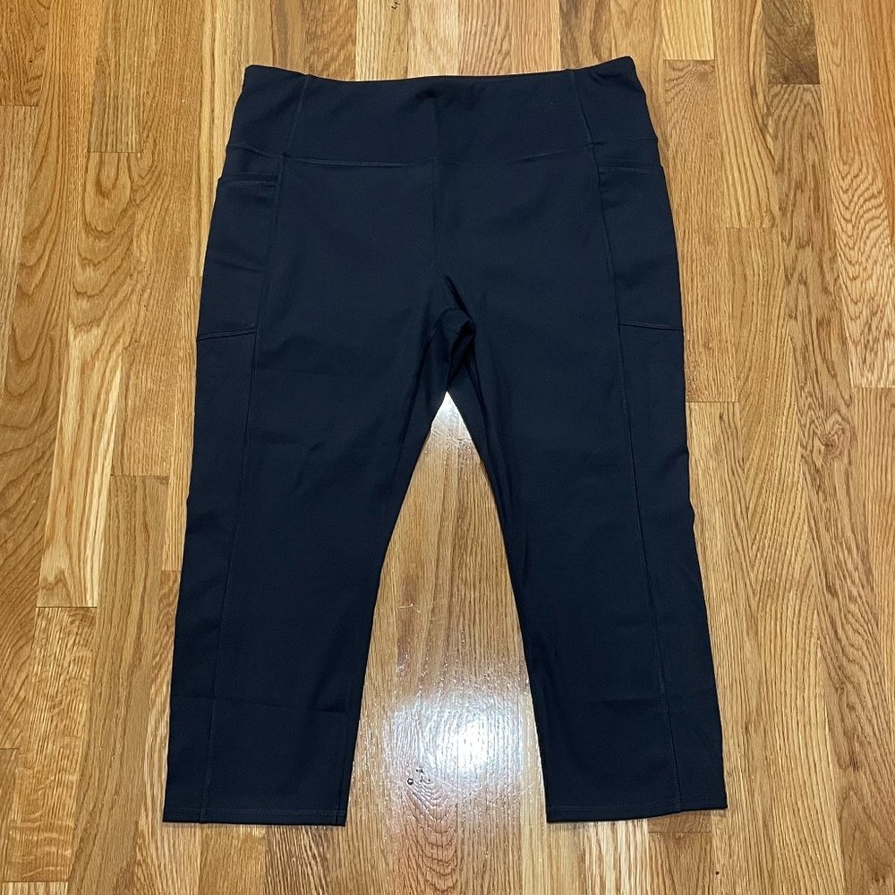 RBX Black Cropped Leggings